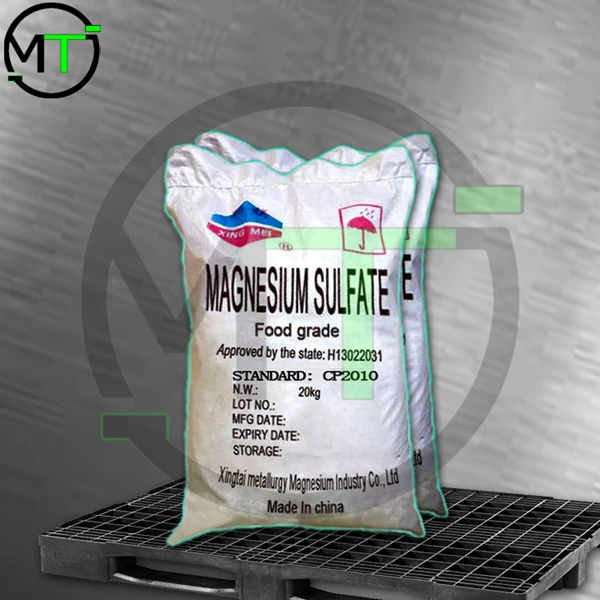 Bahan Kimia Makanan Magnesium Sulfate