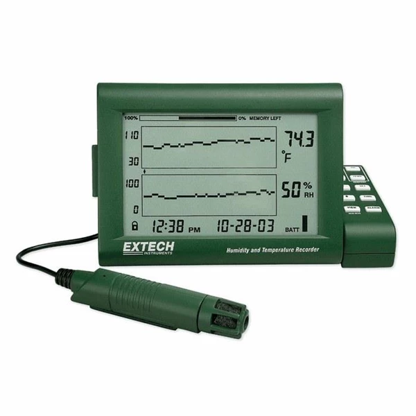 Higrometer - Extech Paperless Temperature Humidity Chart Recorder RH520