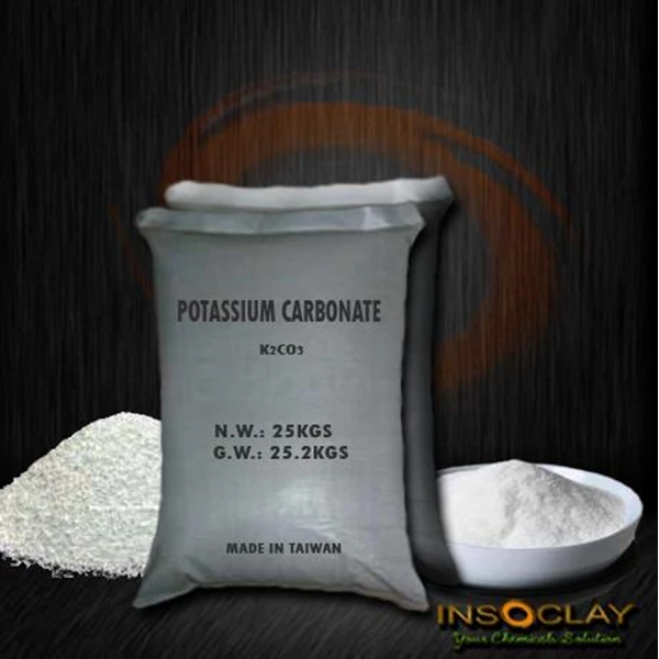 Bahan Kimia Potassium Carbonate Powder Powder FG