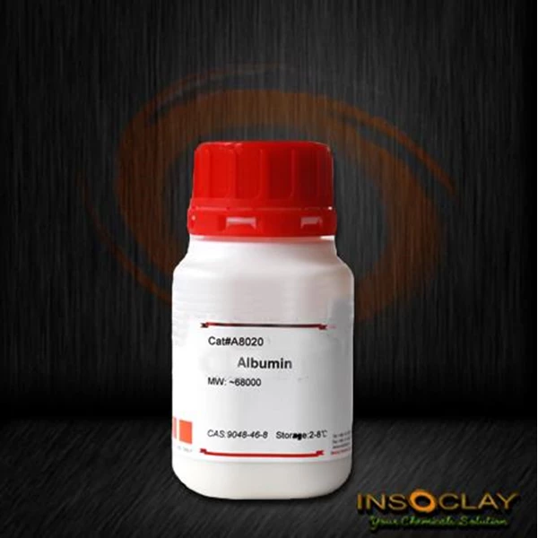 Kimia Farmasi - 1.12018.0100 Albumin fraction V (from bovine serum) for biochemistry 100gram